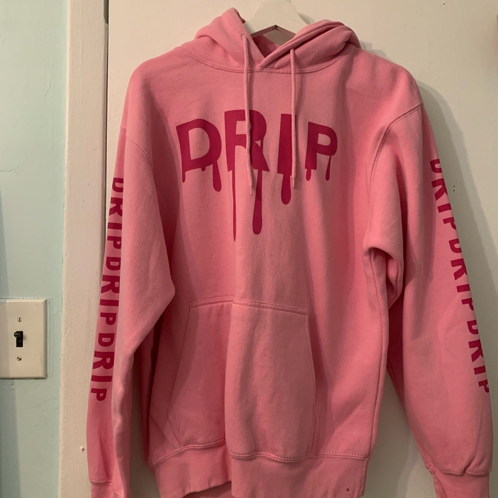Brand new Oversized light pink hoodie